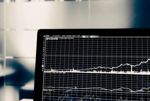 Photo of chart on laptop to calculate liquidity