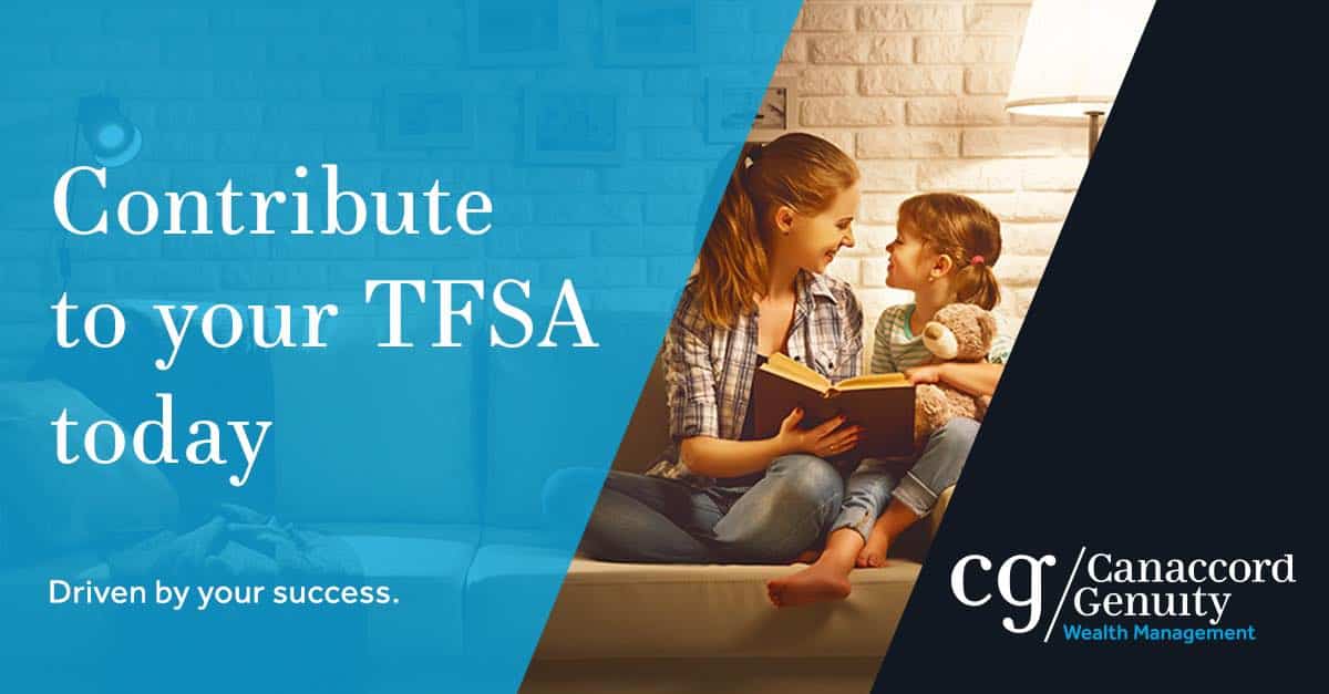 Contribute to your TFSA today!